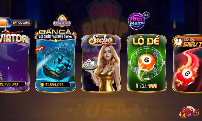 Sicbo Mega win Rikvip là một trong những tựa game được yêu thích